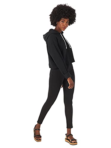 Lee Women's High Rise Skinny Jean, Black, 33 (US 16)