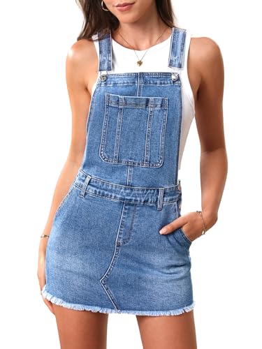 Denim Overall Dress