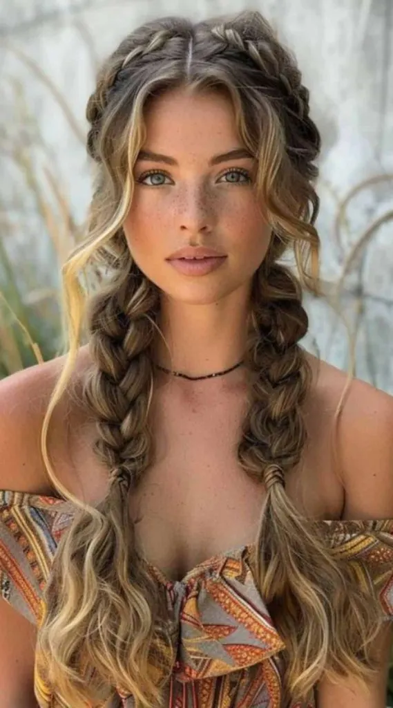 feminine hairstyle natural