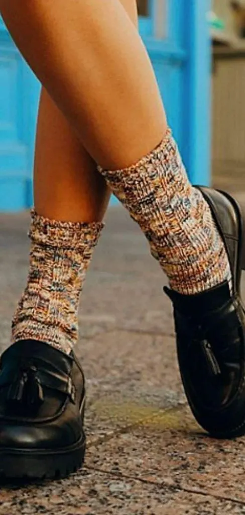 oxford shoes with socks