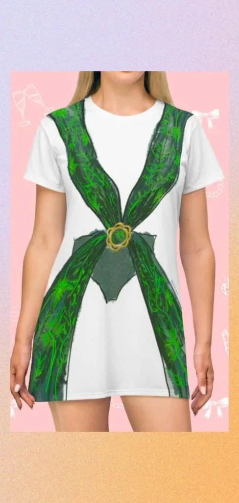 J Lo green dress Versace funny costume