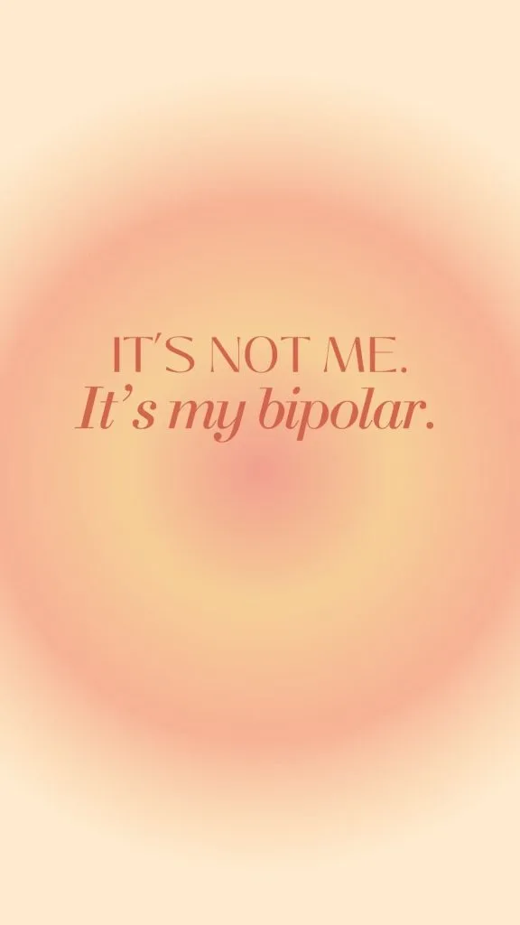 It's not me, it's my bipolar wallpaper