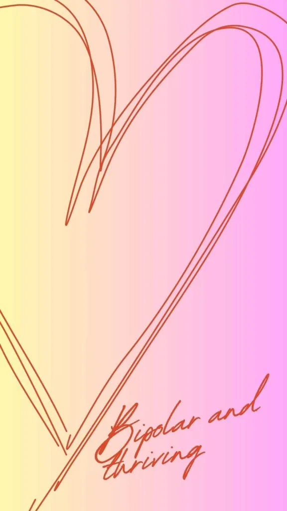 Bipolar and thriving heart wallpaper