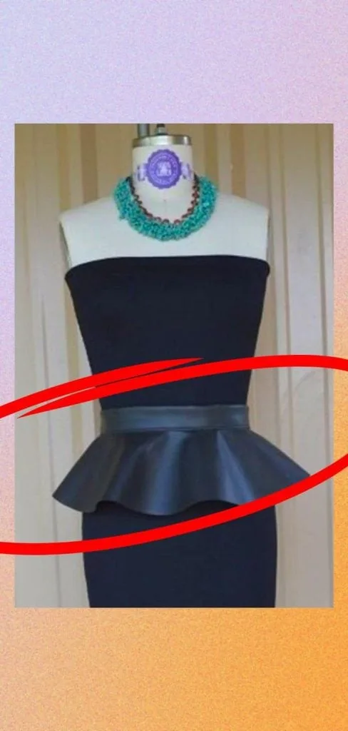 peplum belt 