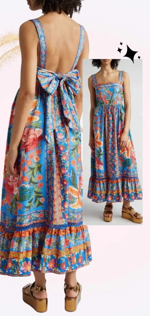 sundress formal vacation tropical dress