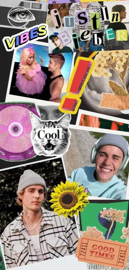 Justin Bieber aesthetic collage hd
