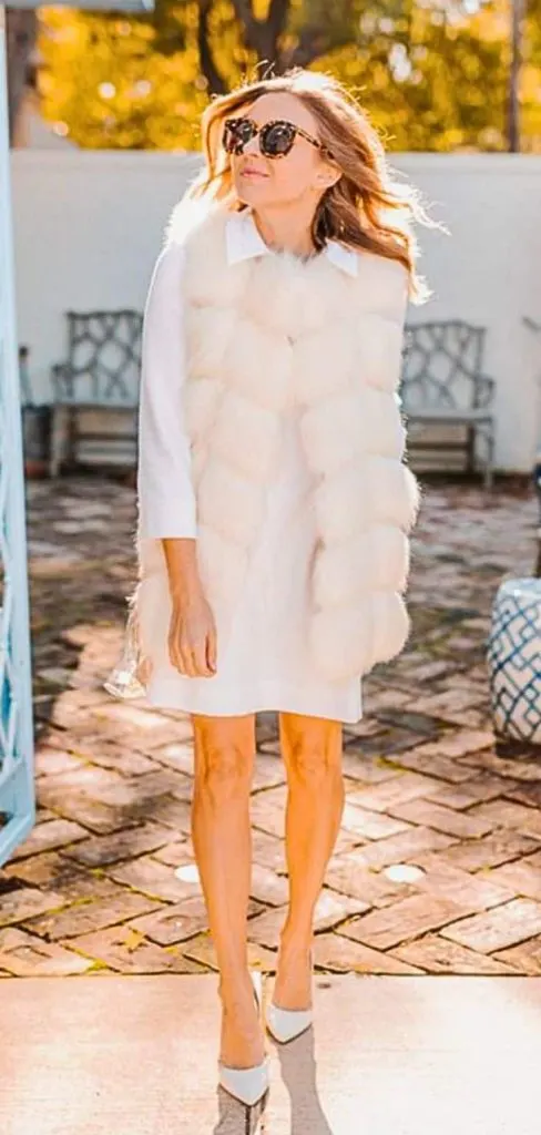 what to wear white vest