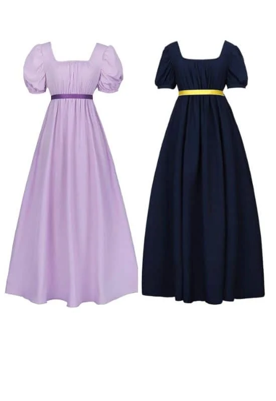 puffy empire waist dress 