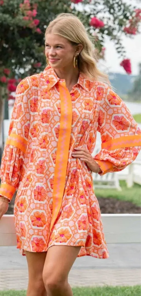 tropical vacay dress