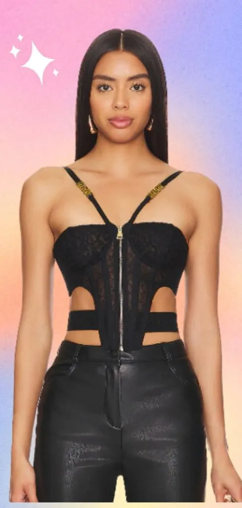 Versace inspired top