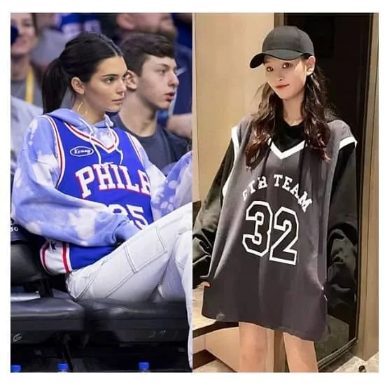 basketball jersey outfits for ladies,