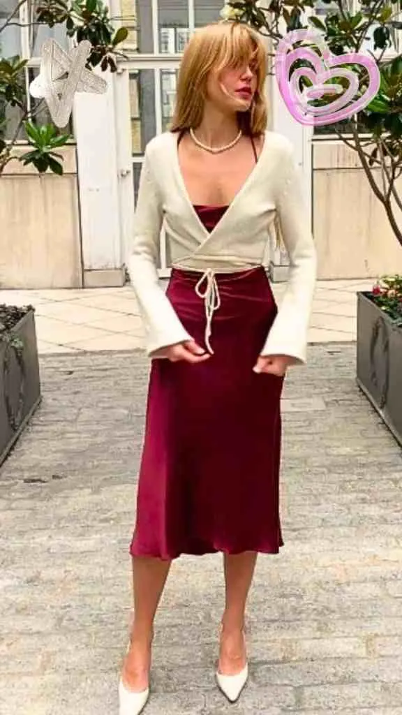 how to wear camisole in winter