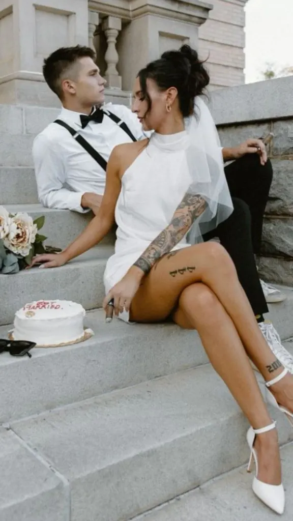 casual wedding reception elopement outfits