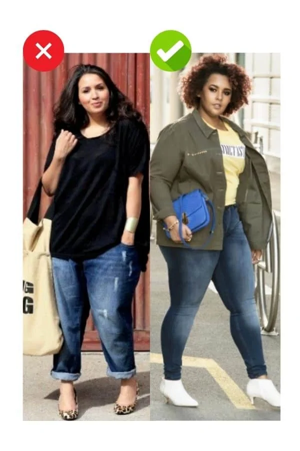 clothes & slimming tips that flatter a plus size figure