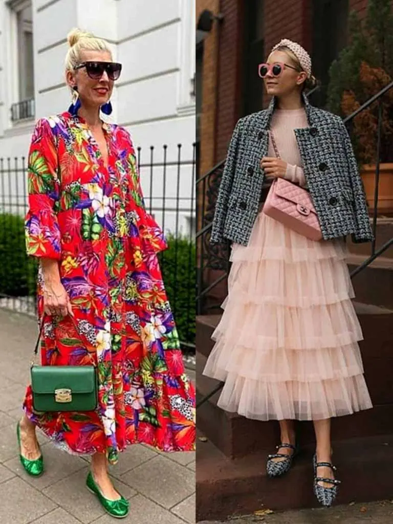 how to look dressy in flats