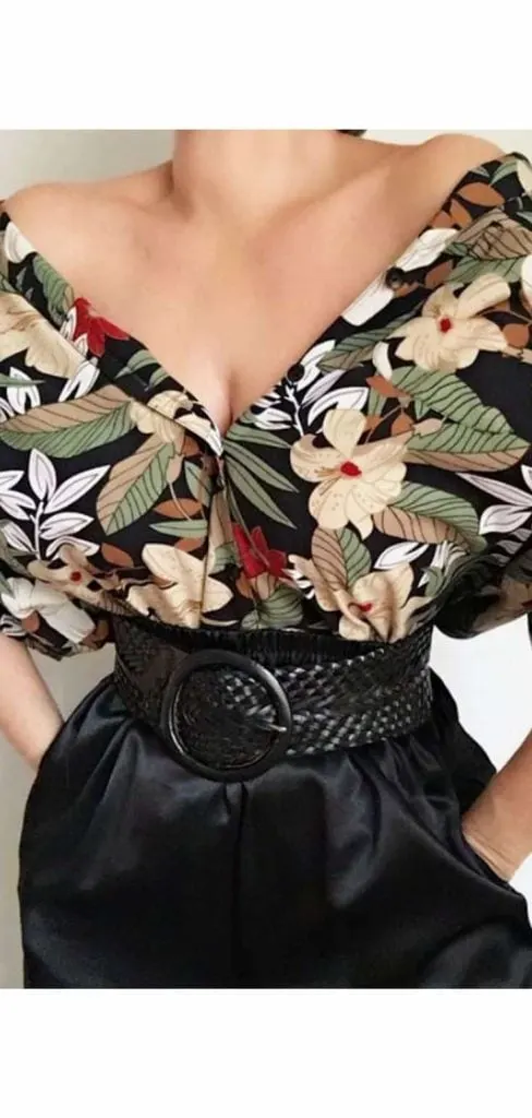 FLORAL print hawaiian shirt outfit