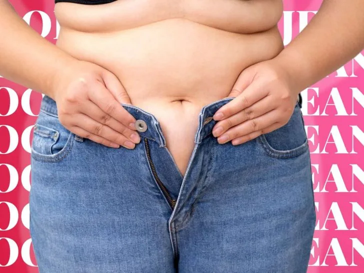 *2025* Jeans tips to hide the belly &ndash; Tip#10 is a wild one indeed!👀👇🏼