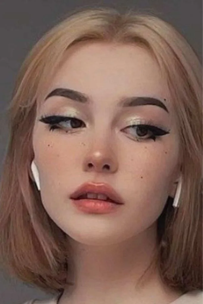 PUPPY eyes to look innocent with makeup