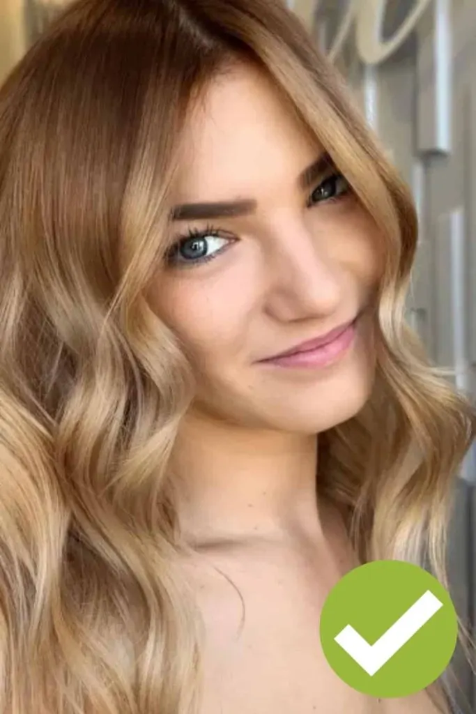 LIGHT HAIR OVER DARK HAIR FOR SOFTER LOOK