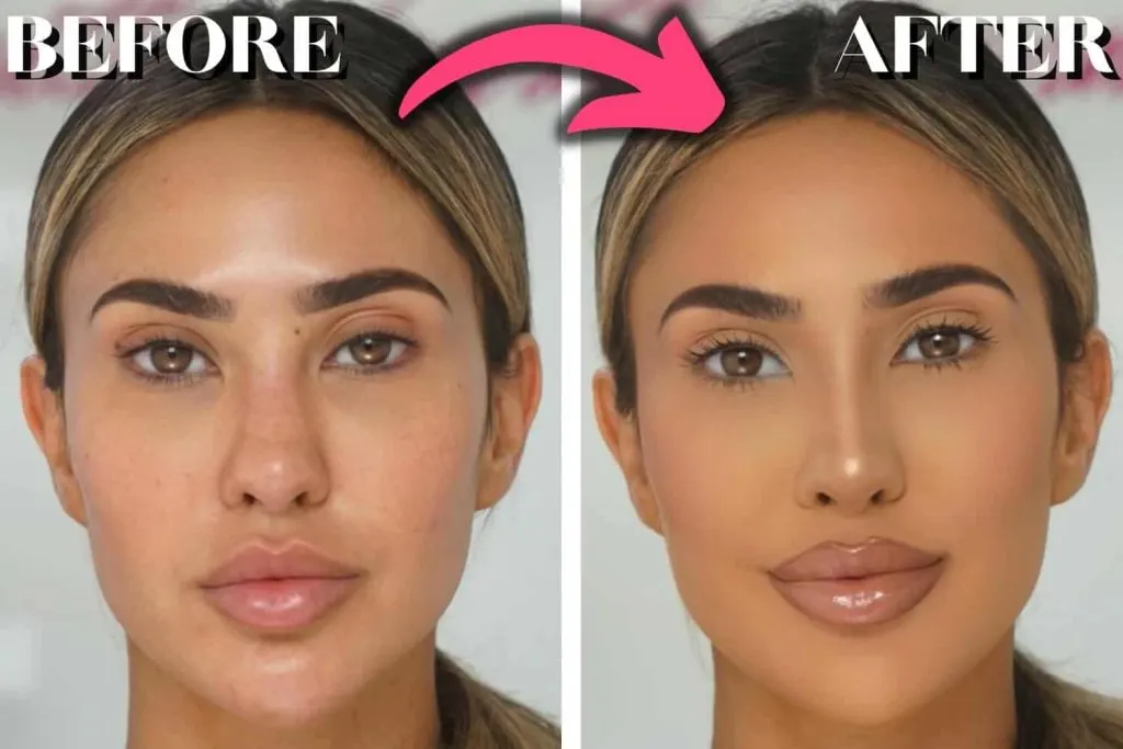 CONTOUR YOUR NOSE WITH MAKEUP