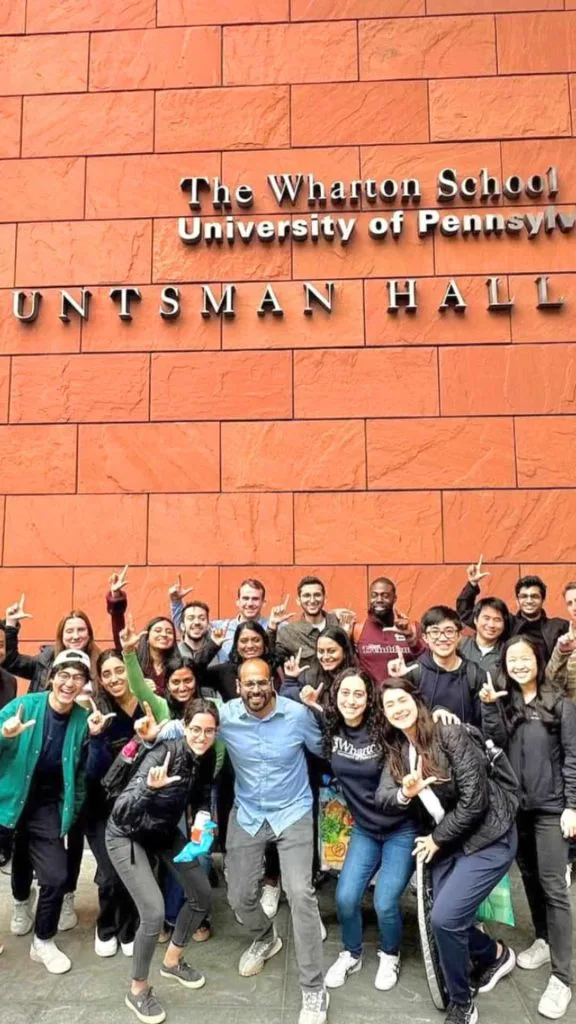 The Wharton School MBA how to meet rich people