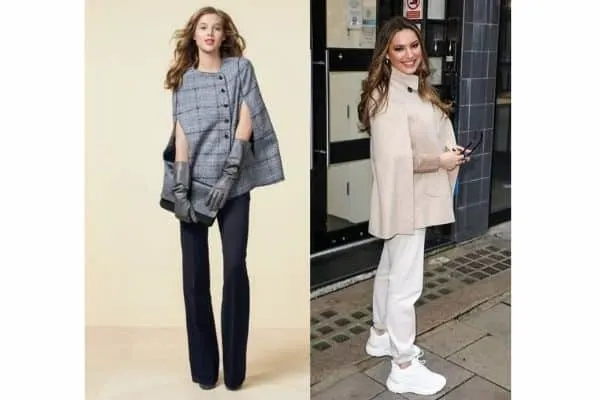 How to wear a cape coat?