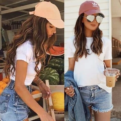 how to wear a baseball cap women