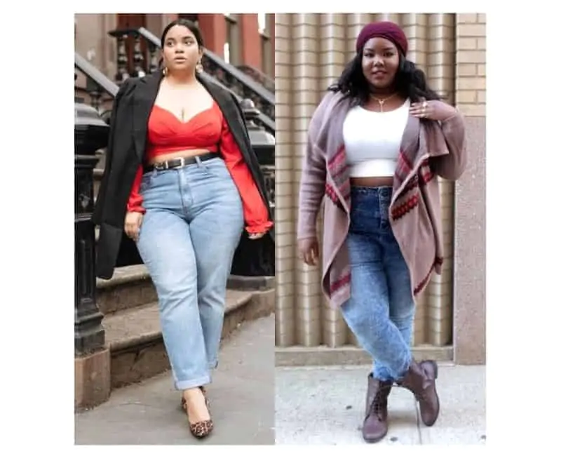 how to wear crop top with belly fat