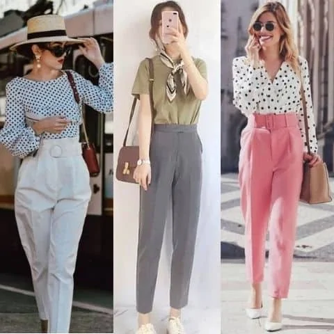 how to wear dress pants casually female