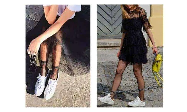 How to wear fishnet tights without looking trashy?