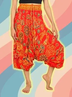 How to wear harem pants plus size