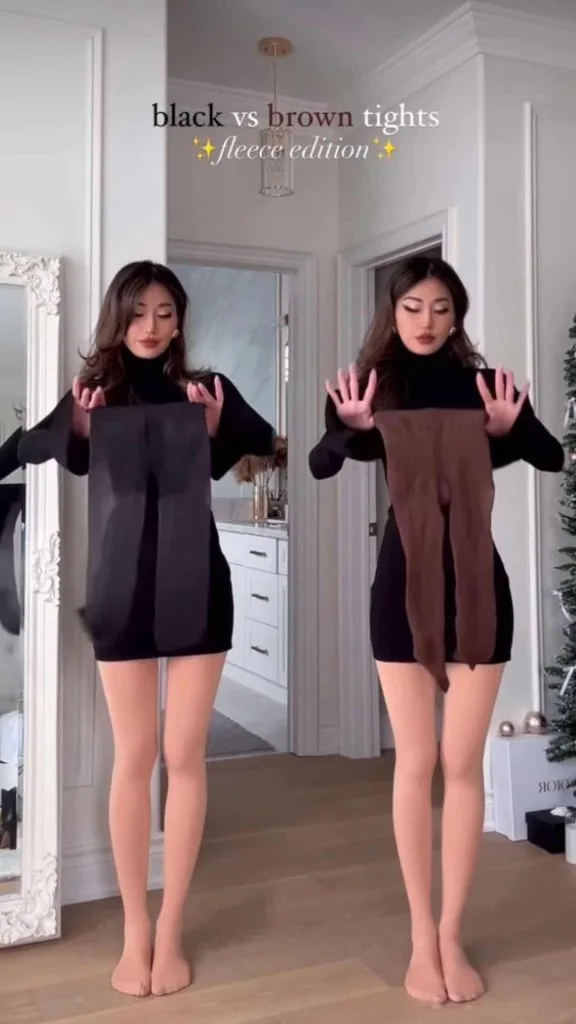 how to wear mini skirt winter