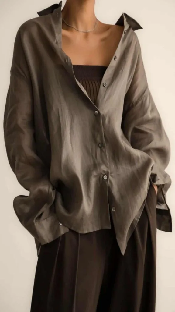 olive green monotone outfit