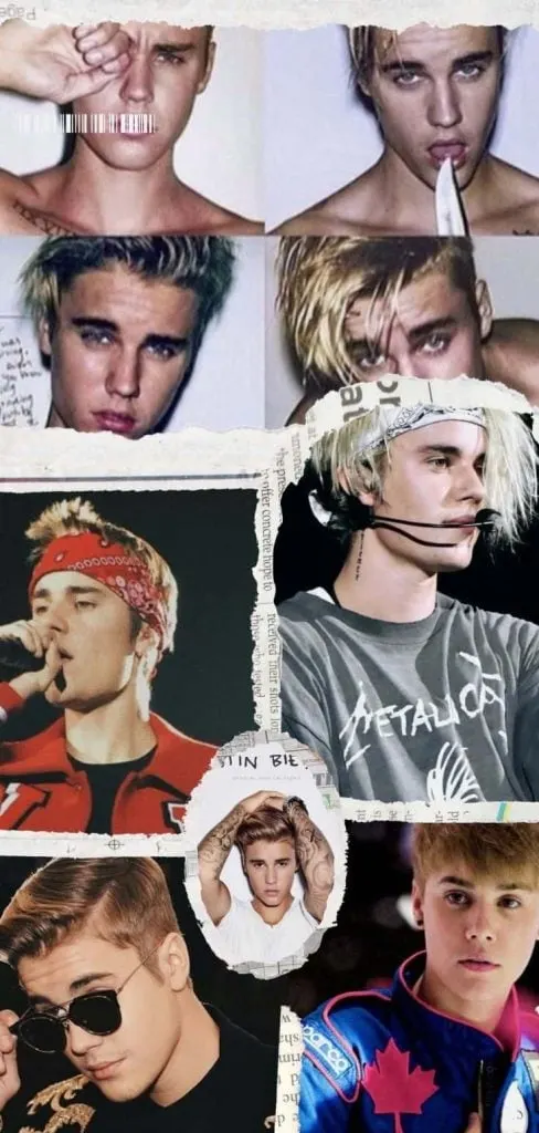 Justin Bieber cool collage