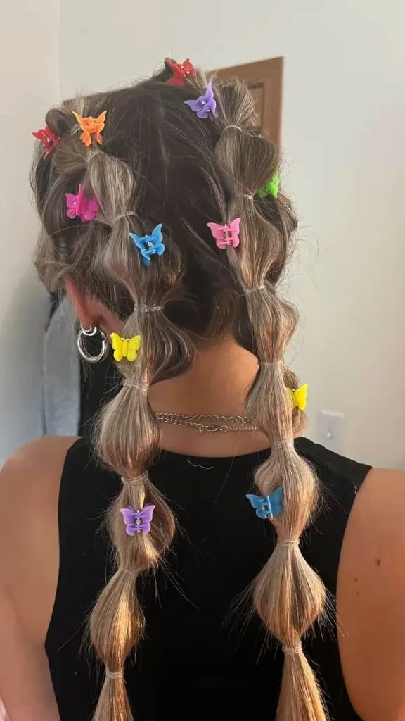 MUSIC FESTIVAL HAIR butterfly clip