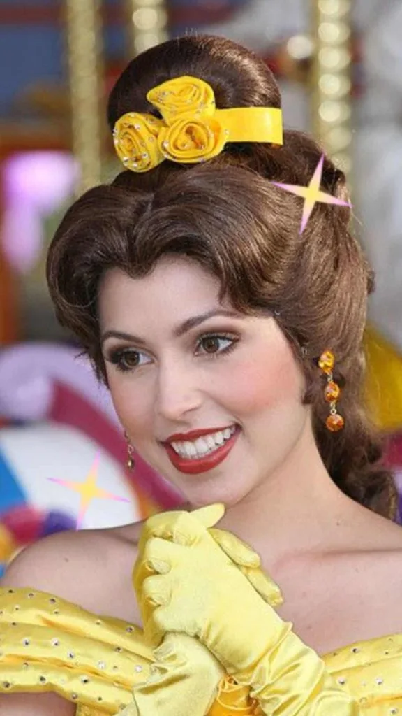 Princess Belle makeup 