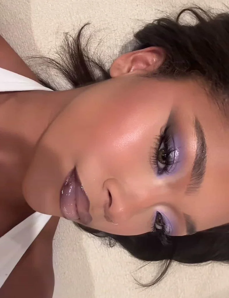 what to wear purple eyeshaow