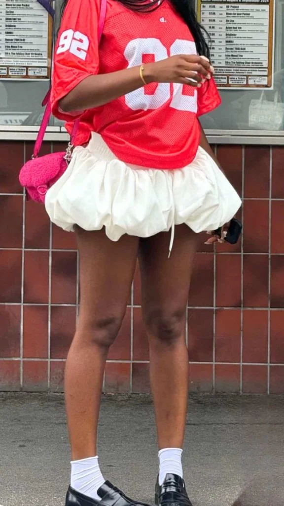 school girl outfit freaknik party black girl