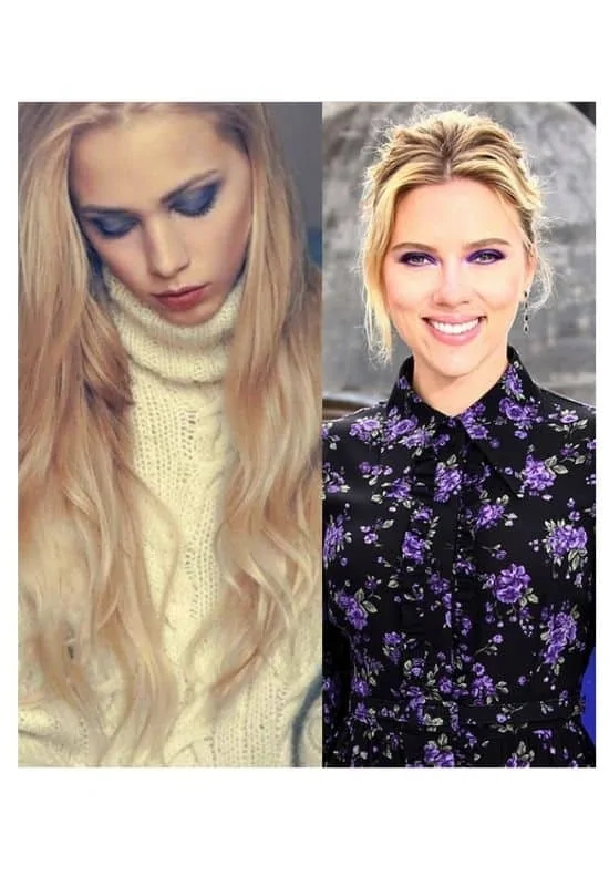 what clothes to wear to purple eyeshadow