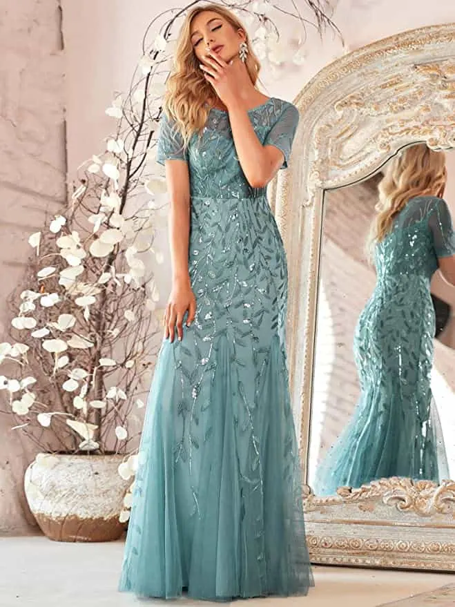 floor length formal junior dress