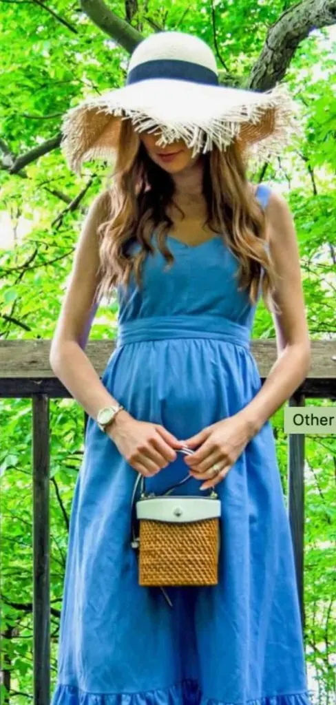 sundress walking date outfit