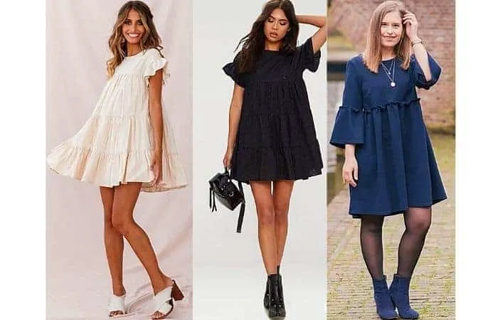 What to wear with a smock dress?