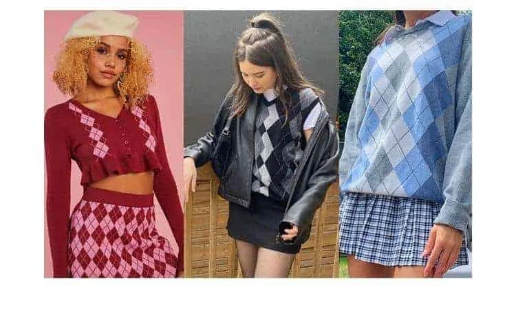 WHAT TO WEAR WITH AN ARGYLE SWEATER