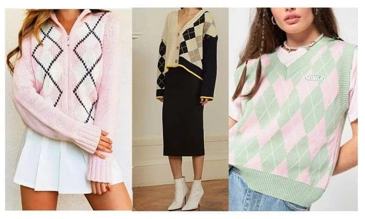 WHAT TO WEAR WITH AN ARGYLE SWEATER