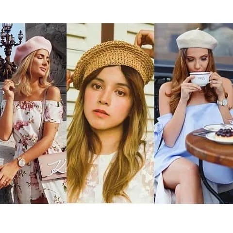 what to wear with beret hats ladies