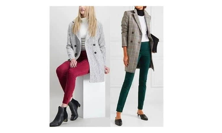 what to wear with corduroy leggings