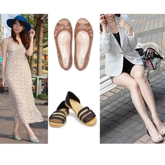 what to wear with crocs - lady outfit ideas