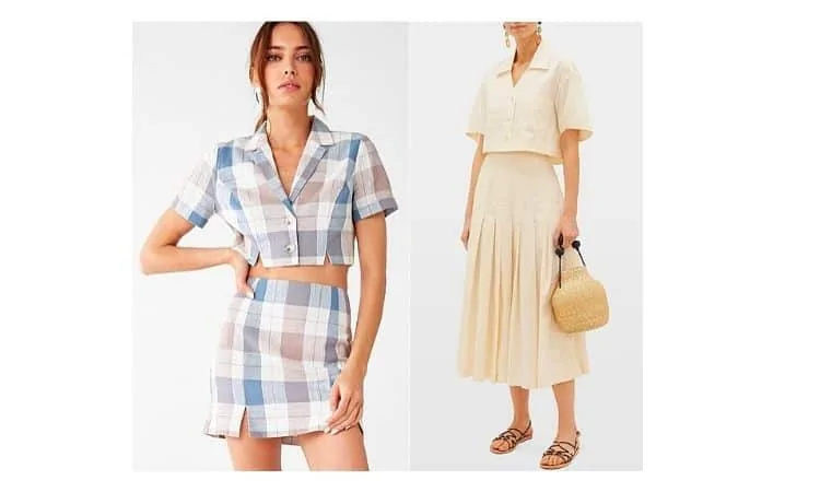 what to wear with cropped button-down shirts