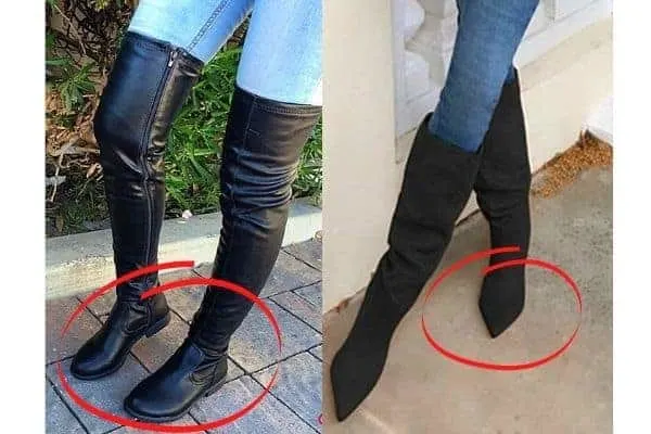 What to wear with flat over the knee boots?