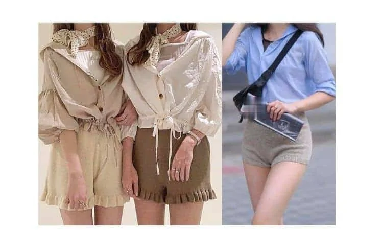 WHAT TO WEAR WITH KNIT SHORTS